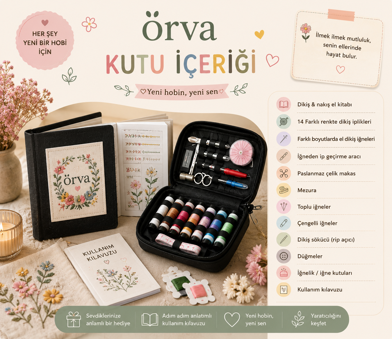 Örva:Dikiş & Nakış Kitabı